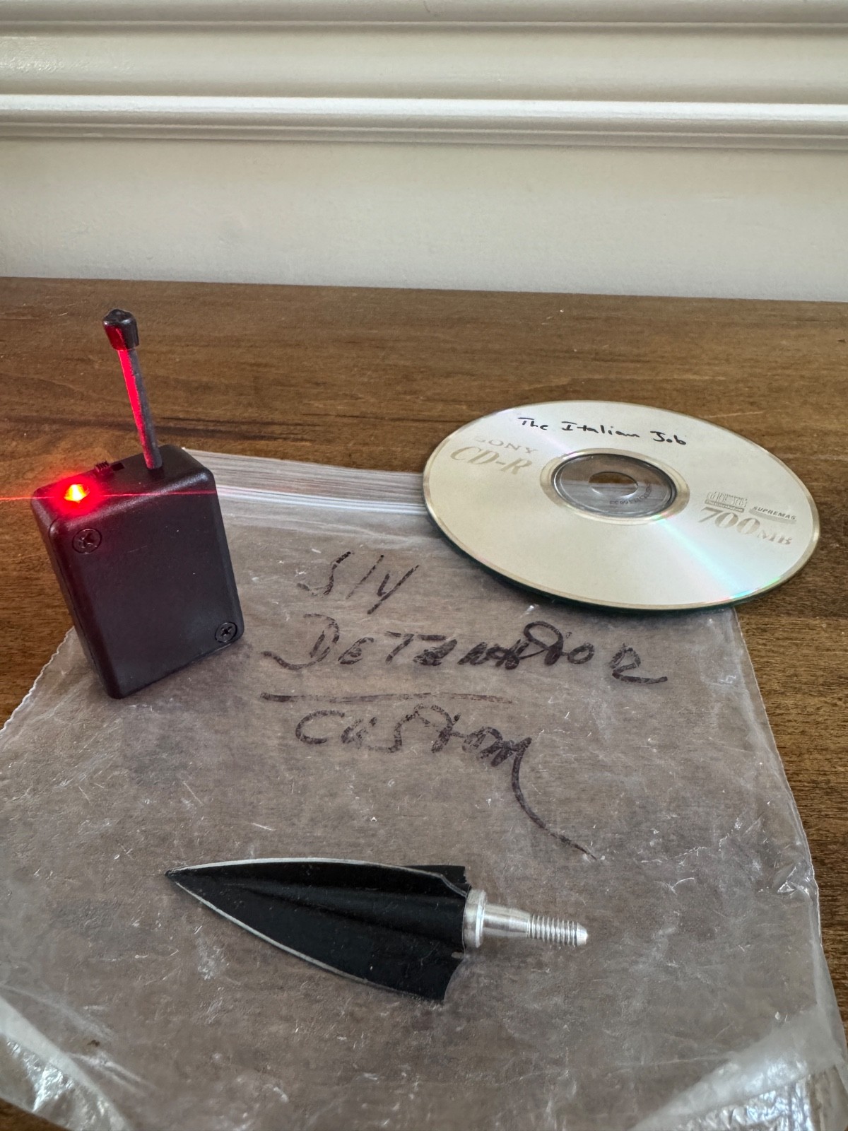SYLVESTER STALLONE SLY CUSTOM DETONATOR & ITALIAN JOB MOVIE W/ PROP CD-ROM