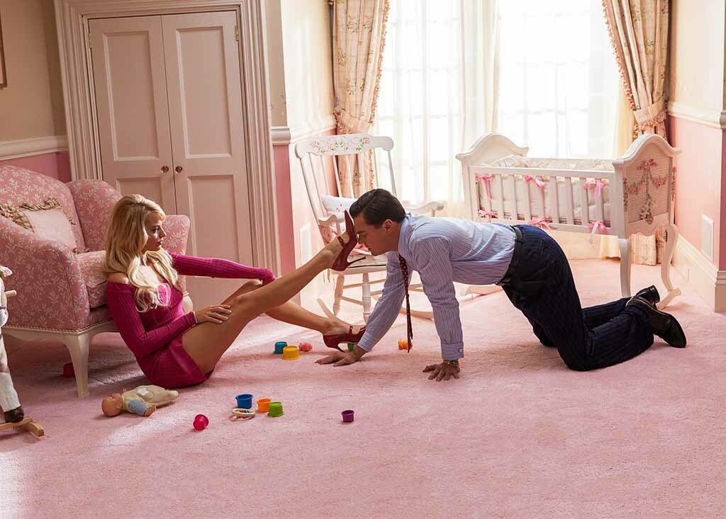 Leonardo DiCaprio Margot Robbie The Wolf of Wall Street 2013 Photo – CL1963