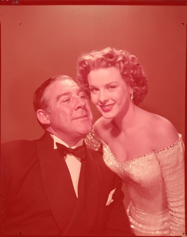 Love That Brute 1950 Paul Douglas Jean Peters Photo Shoot Original Transparency