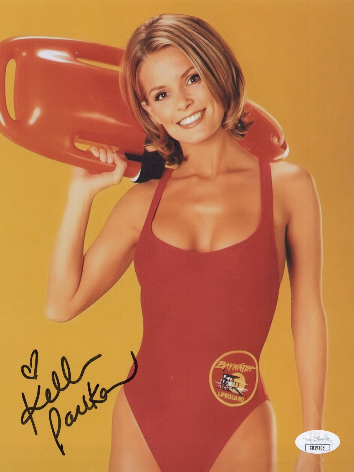 KELLY PACKARD Signed BAY WATCH 8×10 Photo Autograph JSA COA CERT