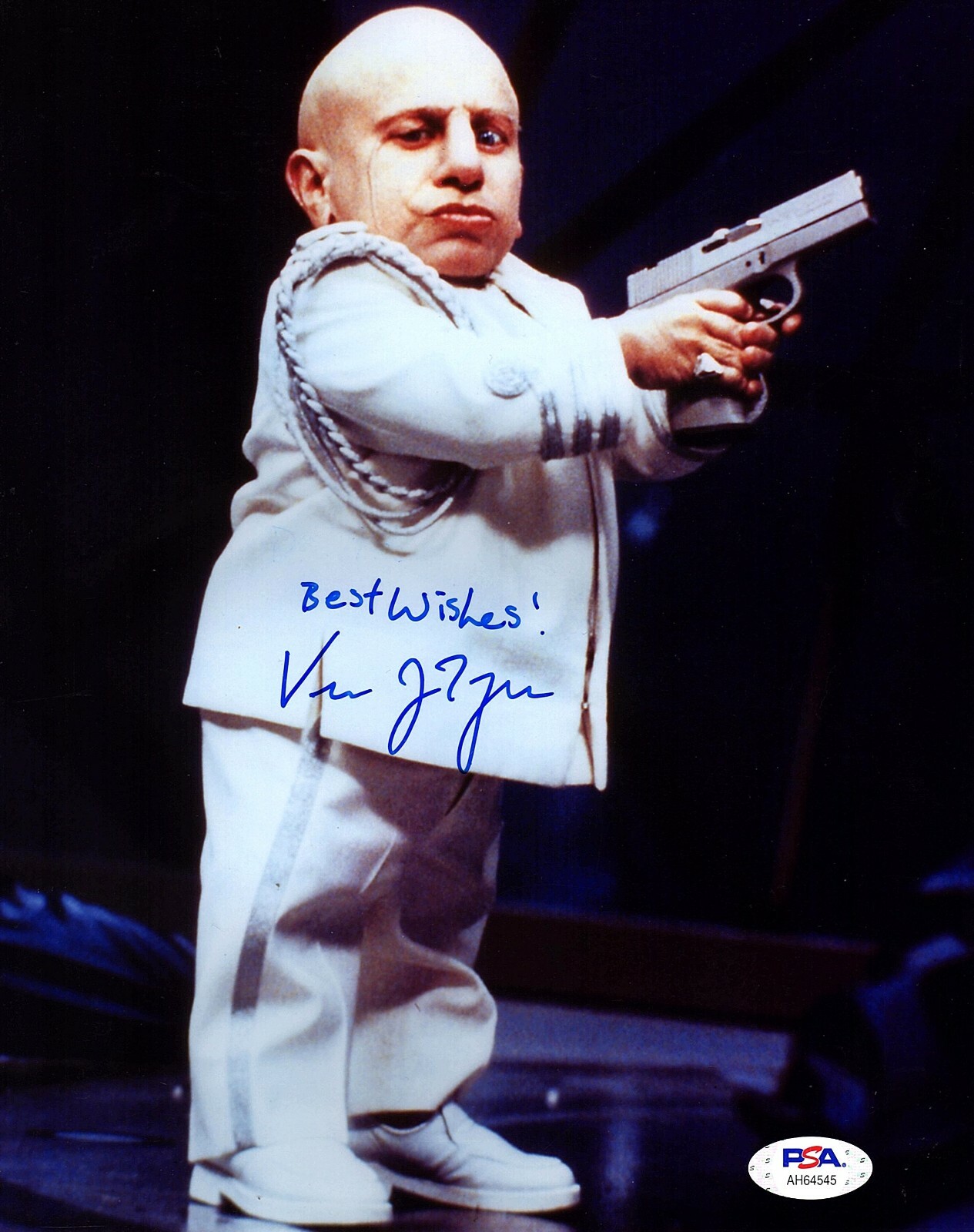 VERN TROYER Signed Autographed 8X10 Photo “AUSTIN POWERS” PSA/DNA #AH64545