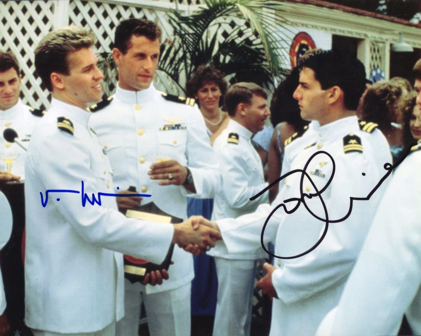 TOP GUN VAL KILMER TOM CRUISE 8.5X11 SIGNED PHOTO AUTOGRAPH SIGNATURE REPRINT
