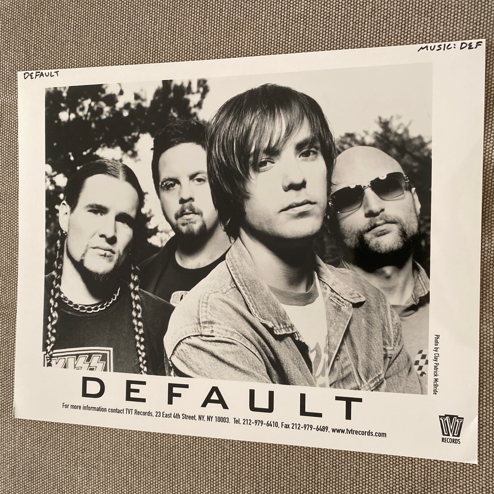 Default Press Photo 8×10”. Dallas Smith. See Description.