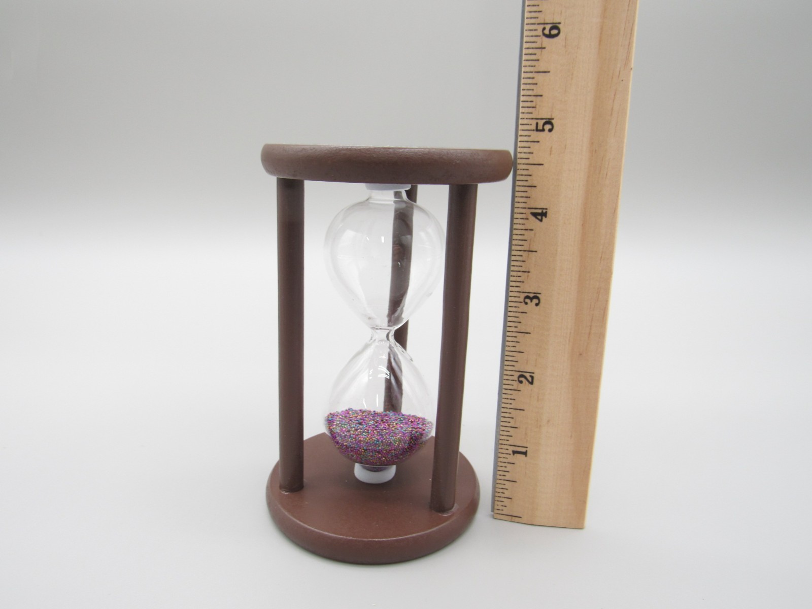 Final Destination Bloodlines Original Promo Rainbow Beaded Hourglass 2025 4.5″