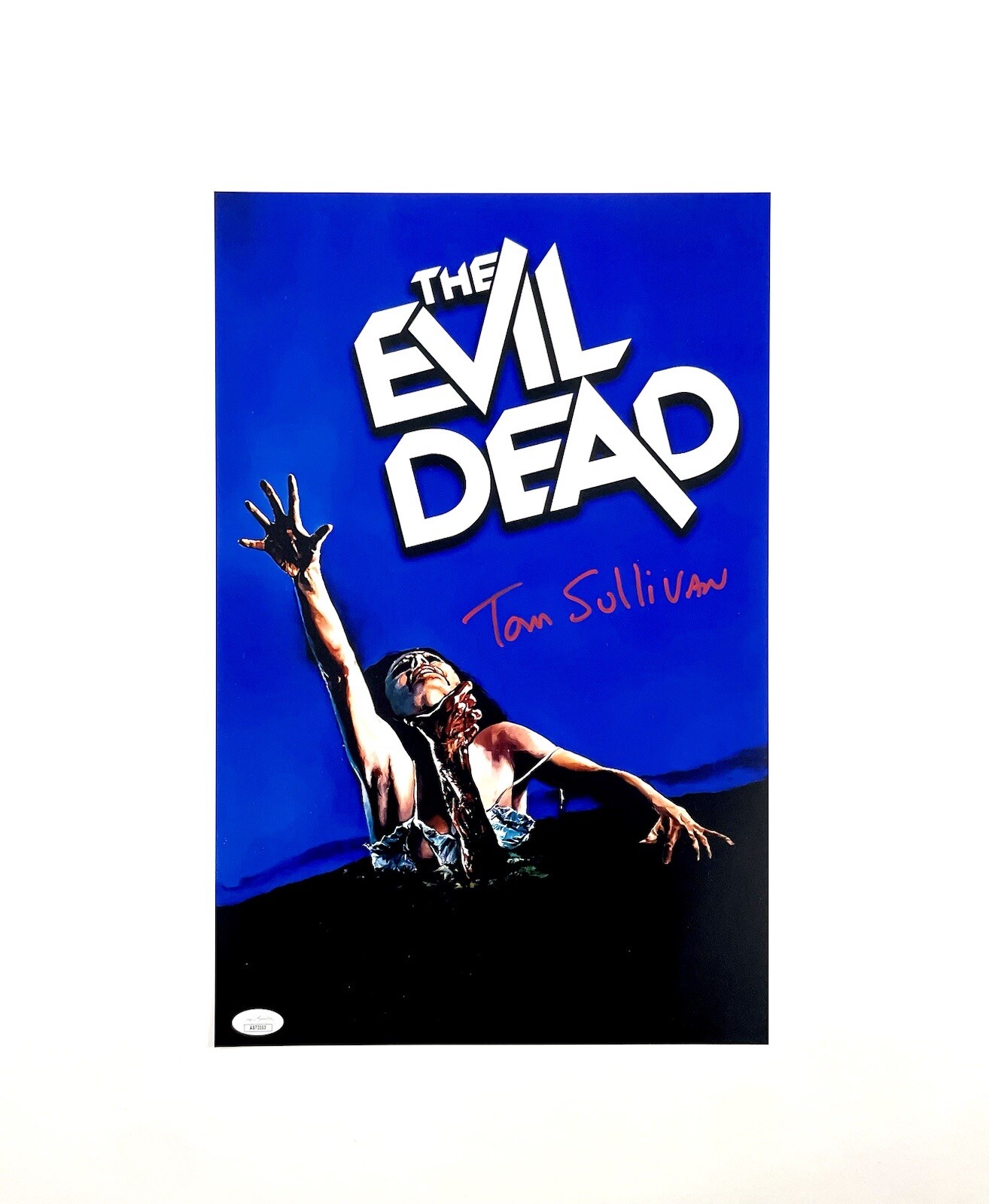 Evil Dead Signed 11×17 Horror Movie Poster FX Effects Prop Maker Tom Sullivan 3