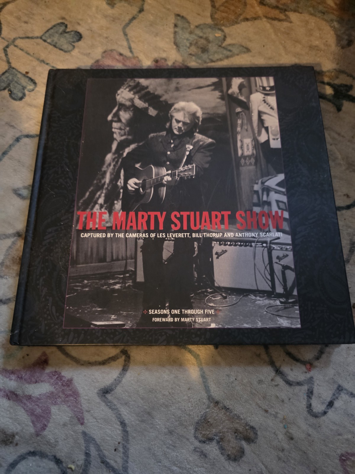 Marty Stuart Show Signed Book Autographed By Marty Stuart And Band