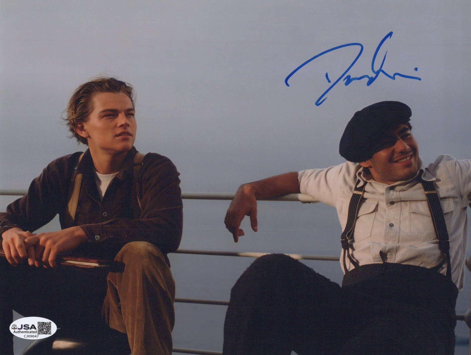 DANNY NUCCI Signed TITANIC 8×10 Photo FABRIZIO DE ROSSI Autograph JSA COA CERT