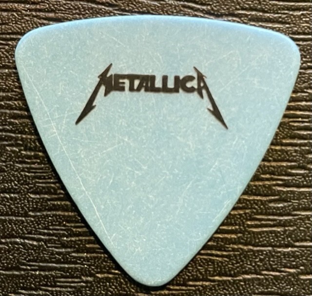 METALLICA / JASON NEWSTED / BLUE S & M / 1990’S / VINTAGE/ RARE TOUR GUITAR PICK