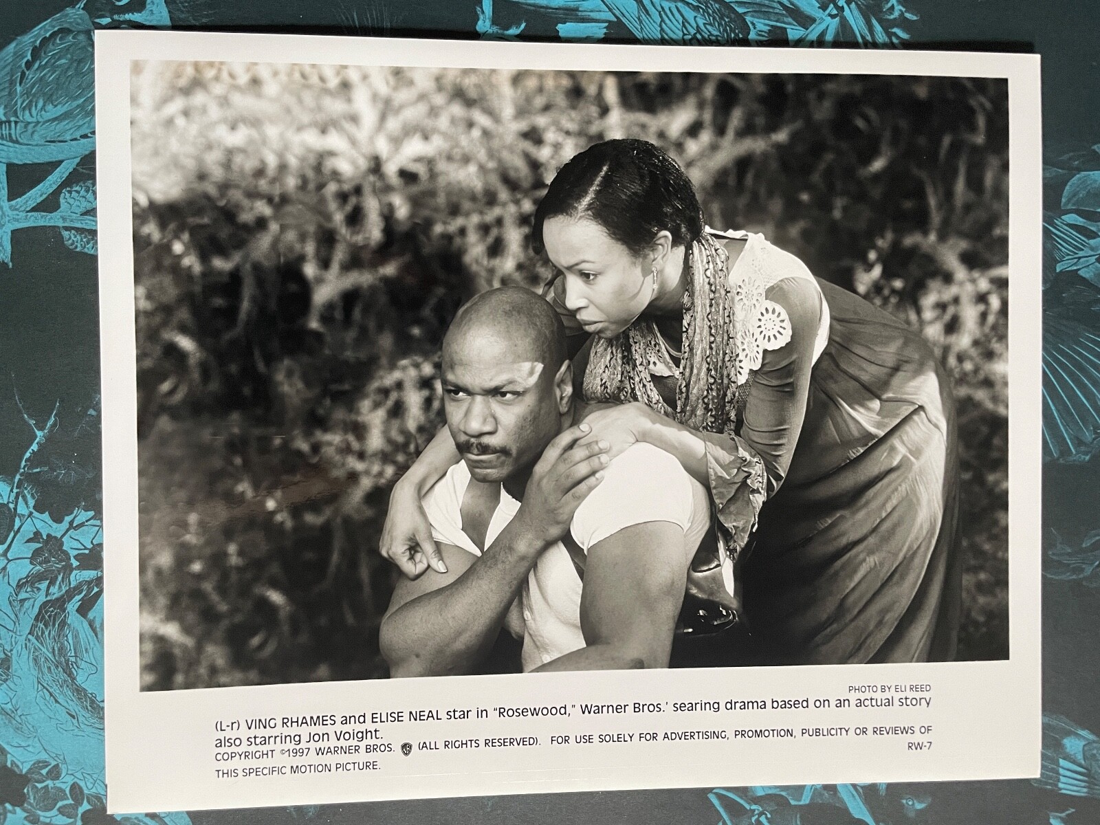 Rosewood 1997 Vintage Drama Movie Photo Ving Rhames Elise Neal 90s Film