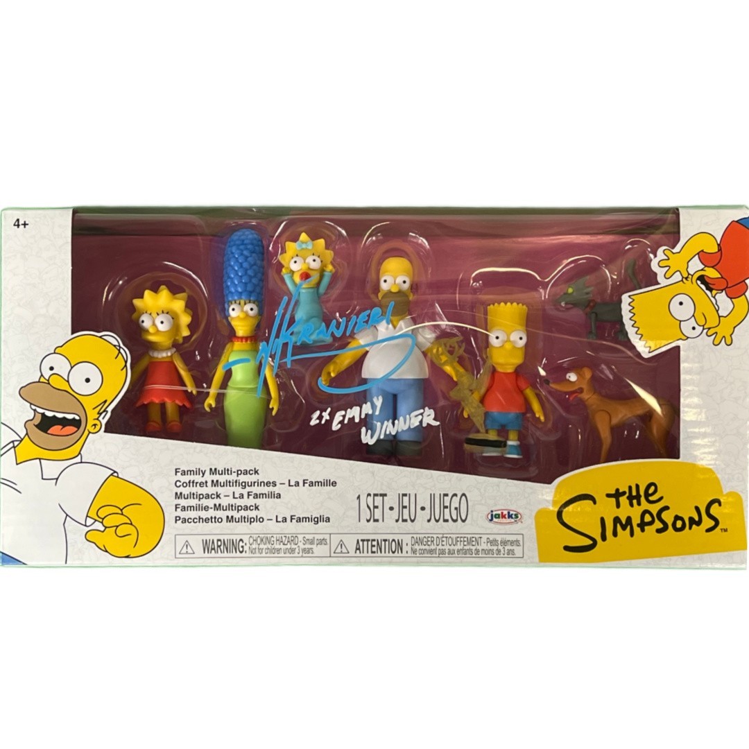 Nik Ranieri autographed signed inscribed sketch figures JSA The Simpsons