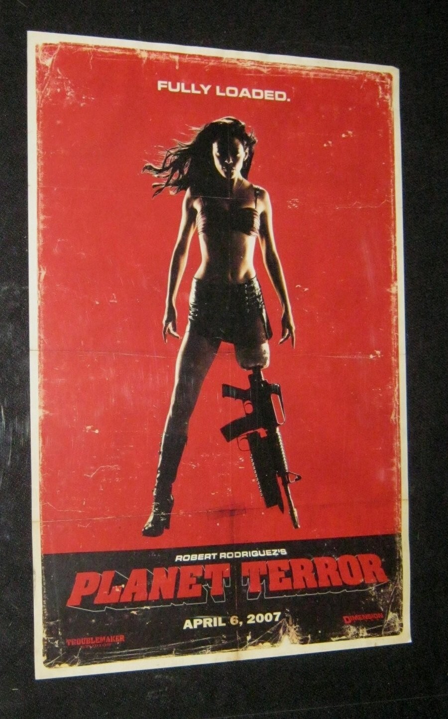 Original GRINDHOUSE PLANET TERROR Comic Con ROBERT RODRIGUEZ ROSE McGOWAN
