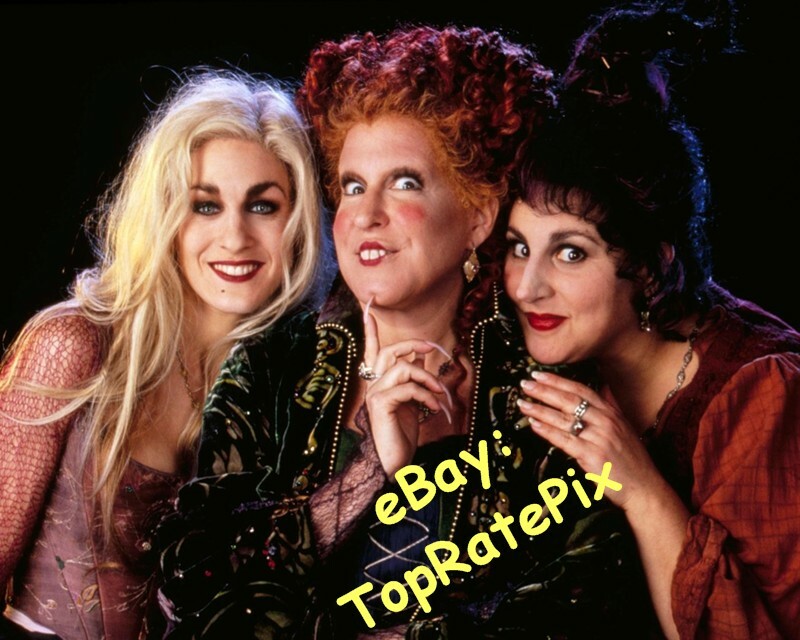 HOCUS POCUS – Bette Midler. Kathy Najimy & Sarah Jessica Parker – 8×10 Photo #2