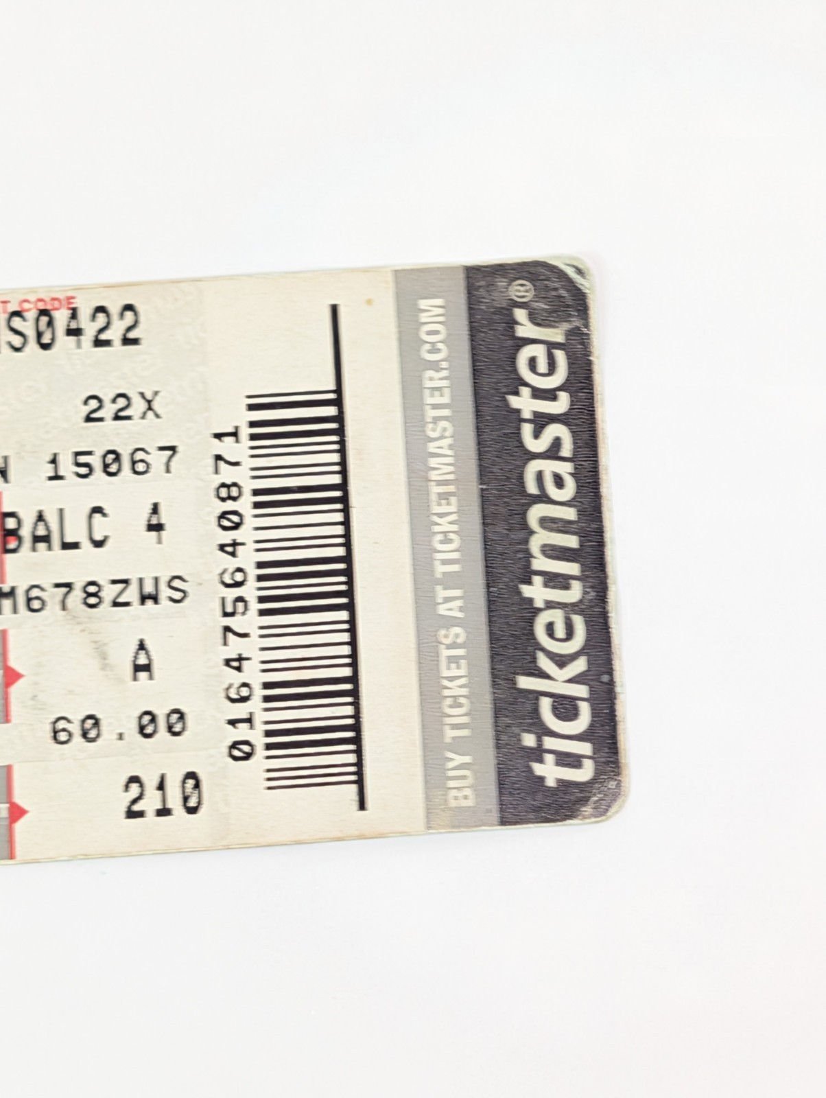 Anthony Bourdain Concert Ticket Shea’s Performing Arts Center Buffalo 2013