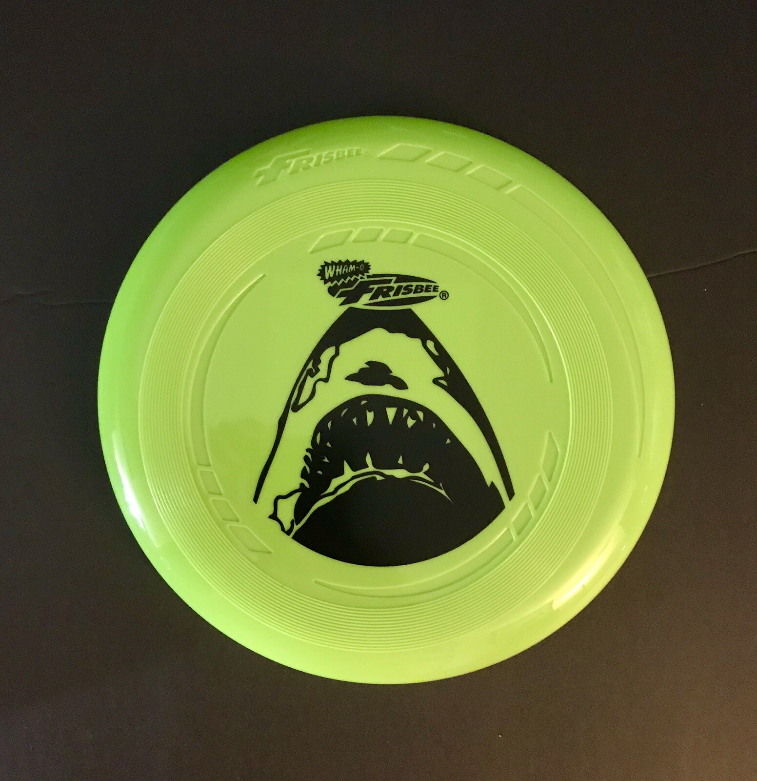 JAWS Frisbee Flying Disc Ofcl Wham-O Stock GREAT WHITE SHARK Toy Shark Week