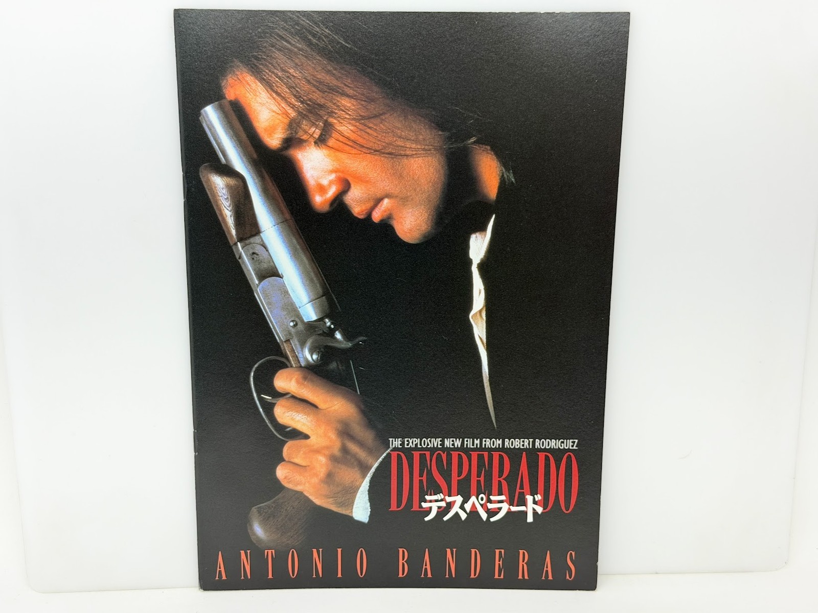 Desperado (1995) Japanese Movie Program Antonio Banderas, Salma Hayek, Rodriguez