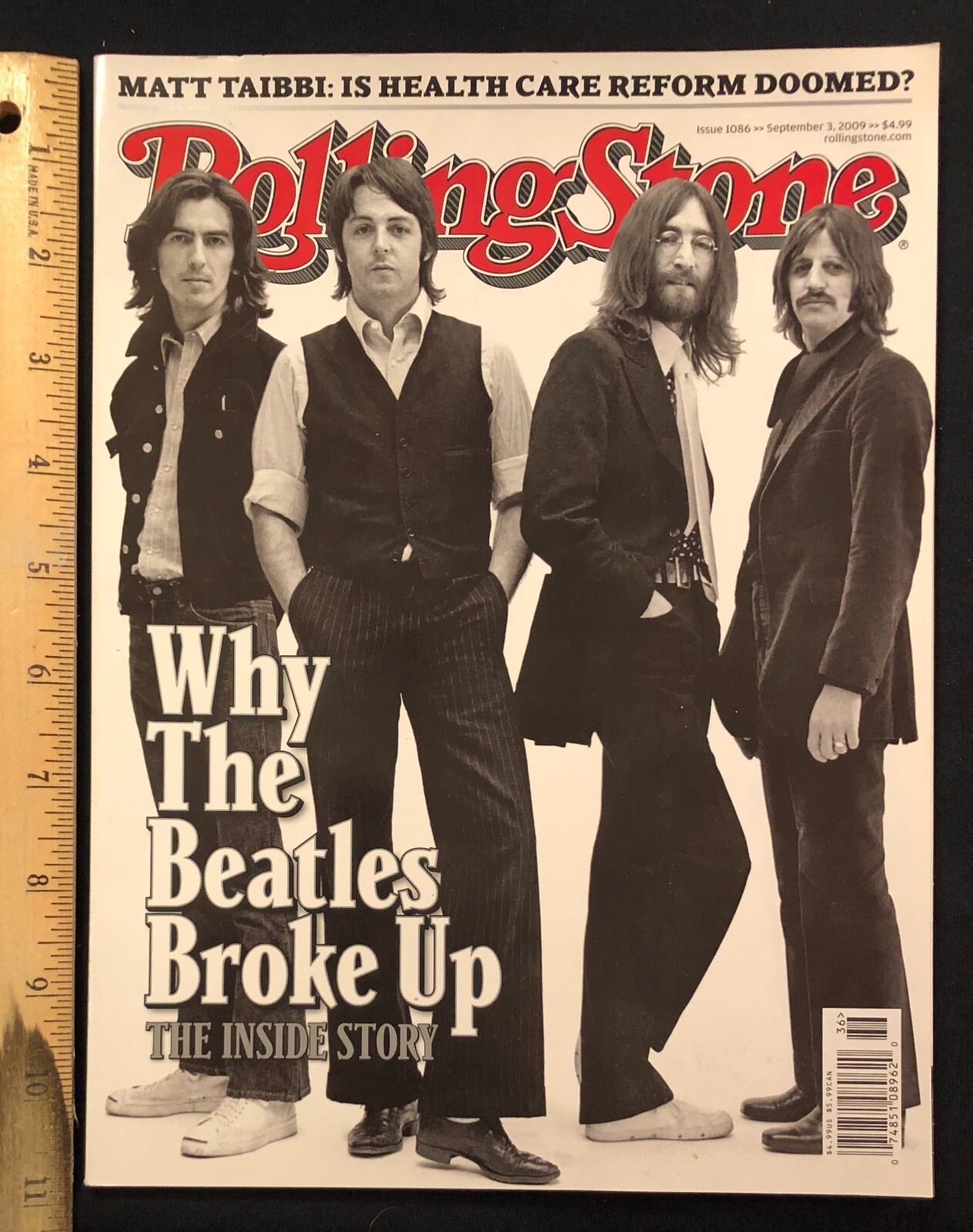 1960S-80S Beatles Sale Over 50 Items 2009 Rolling Stone Magazine Break CF 82423