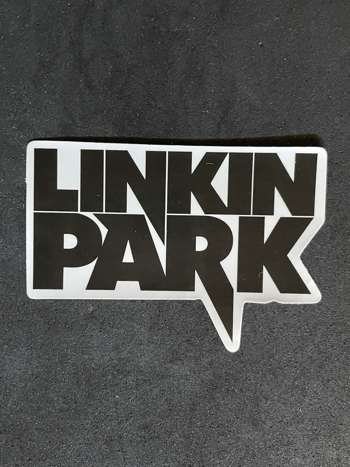Linkin Park Logo Sticker B&W Iconic 90s Alt Rock Band CA For Laptops Etc New!